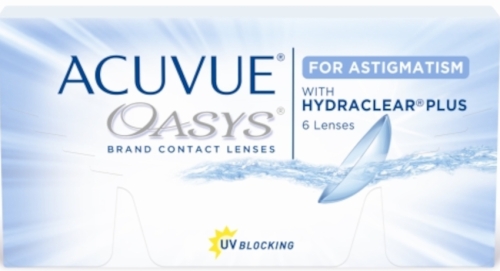 משקפי עסקה שנתית - ACUVUE OASYS for ASTIGMATSM