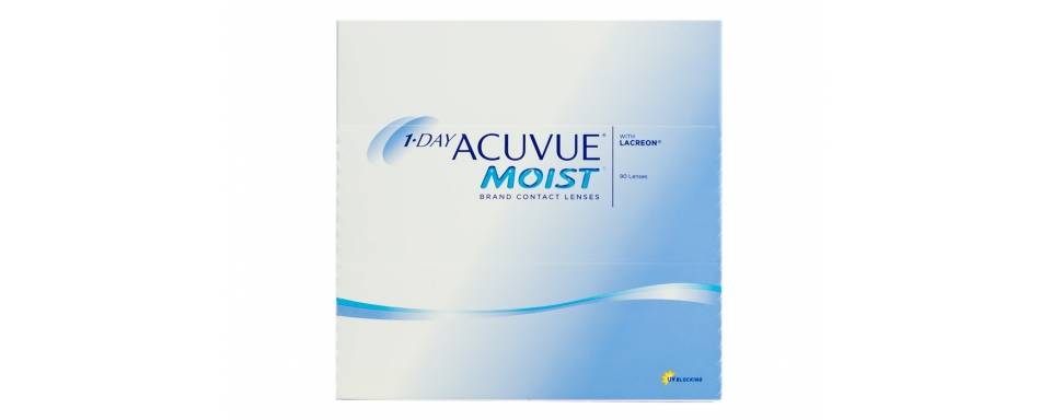 מארז חיסכון ל3 חודשים-MOIST 1DAY ACUVUE  90 pck 